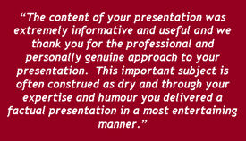 Quote from Noelene Dawes, National President, Swap Australia